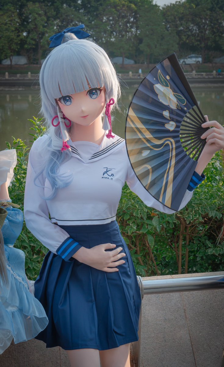 AT112358132134's tweet image. Photographer:@qiaonasixiong 
#kigurumi #cpsp #ayaka #GenshinImapct