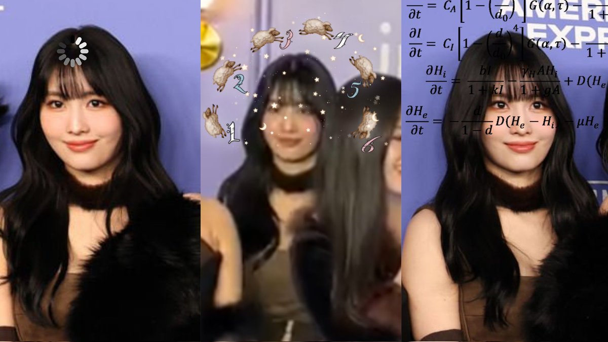 hiMoMotamus's tweet image. momo around women who aren't twice members: