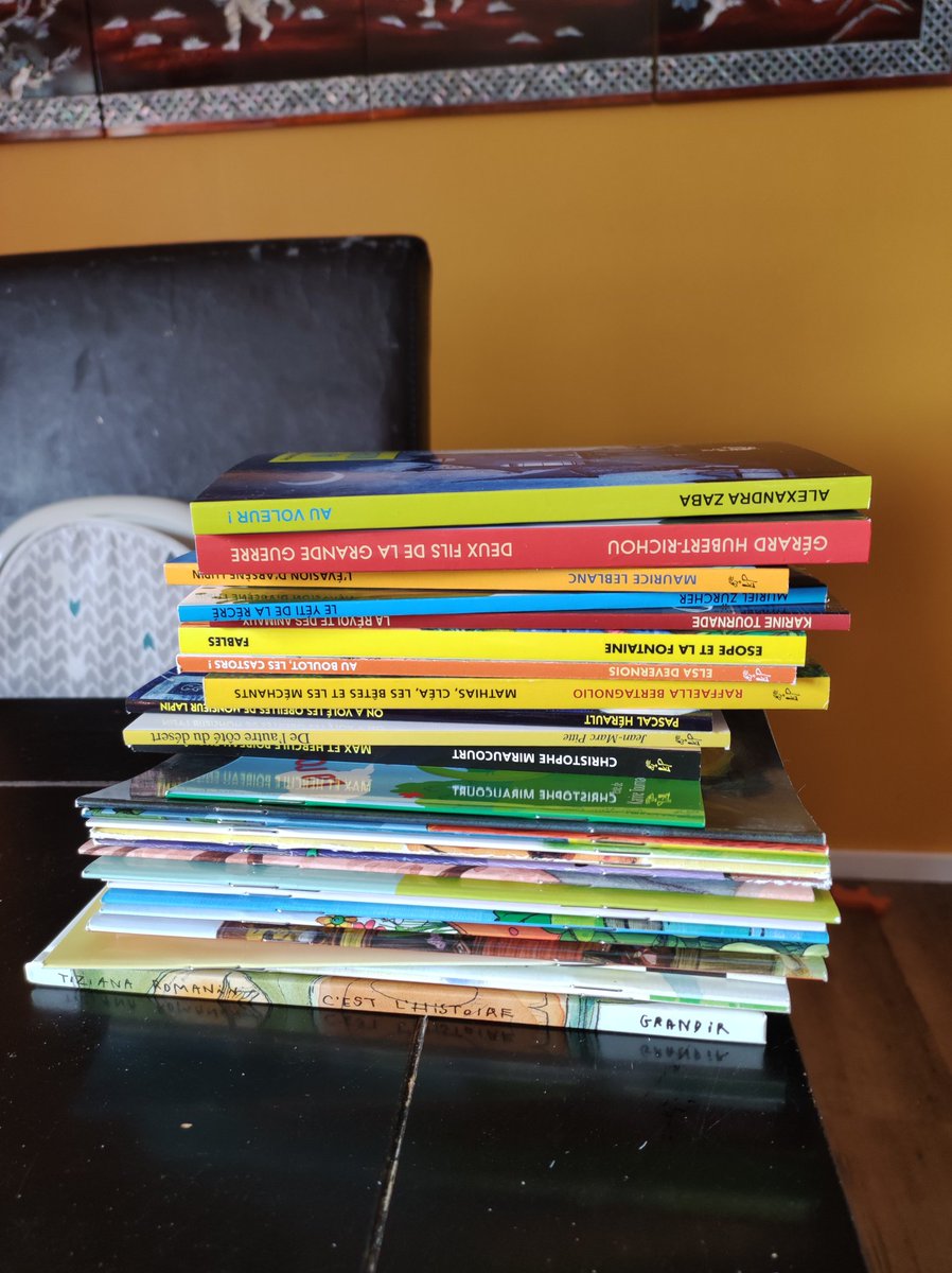 Razzia du jour grâce à @Cultura pour un petit loulou qui commence à avoir une bibliothèque bien fournie