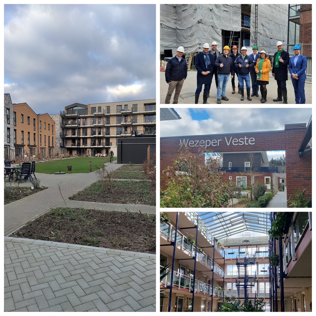 Samen met <a href="/CDAGelderland/">CDA Gelderland</a> @Daisyvliegentha en <a href="/BertKomdeur/">Bert Komdeur</a> op Woontour Gelderland. 
Van Ede, Barneveld, Elburg, Wezep tot Zutphen. 
Mooie voorbeelden gezien hoe je een kantorencomplex ombouwt naar wonen tot samen bouwen en leven in een hof.