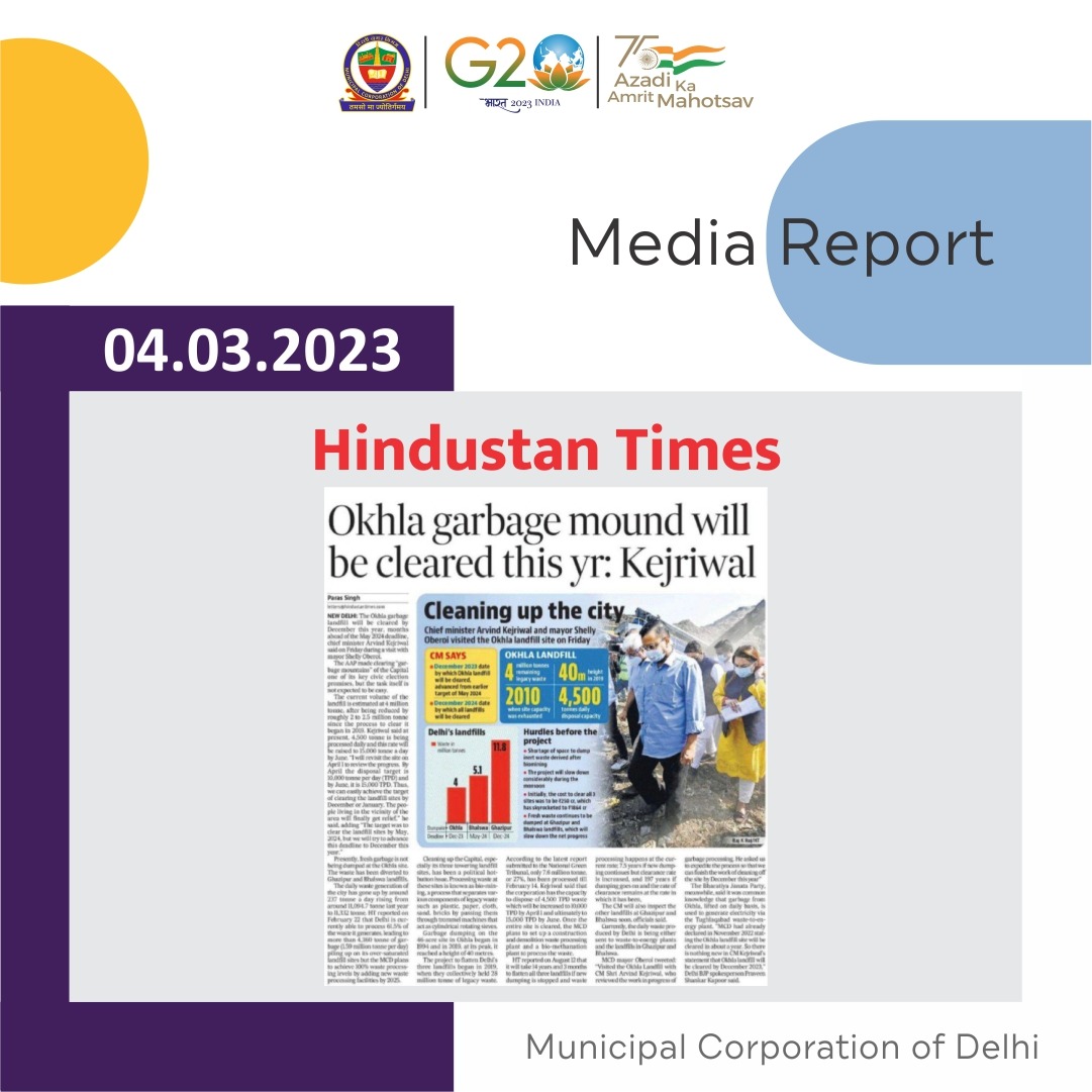 Municipal Corporation of Delhi tweet media