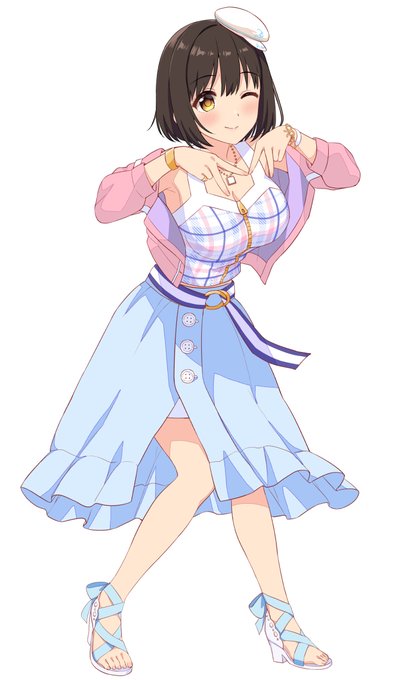 しおり企画用に描いたのMOTTO!茄子さん🍆
せっかく全身描いたのでアクスタ少しだけ作る予定です✨ 