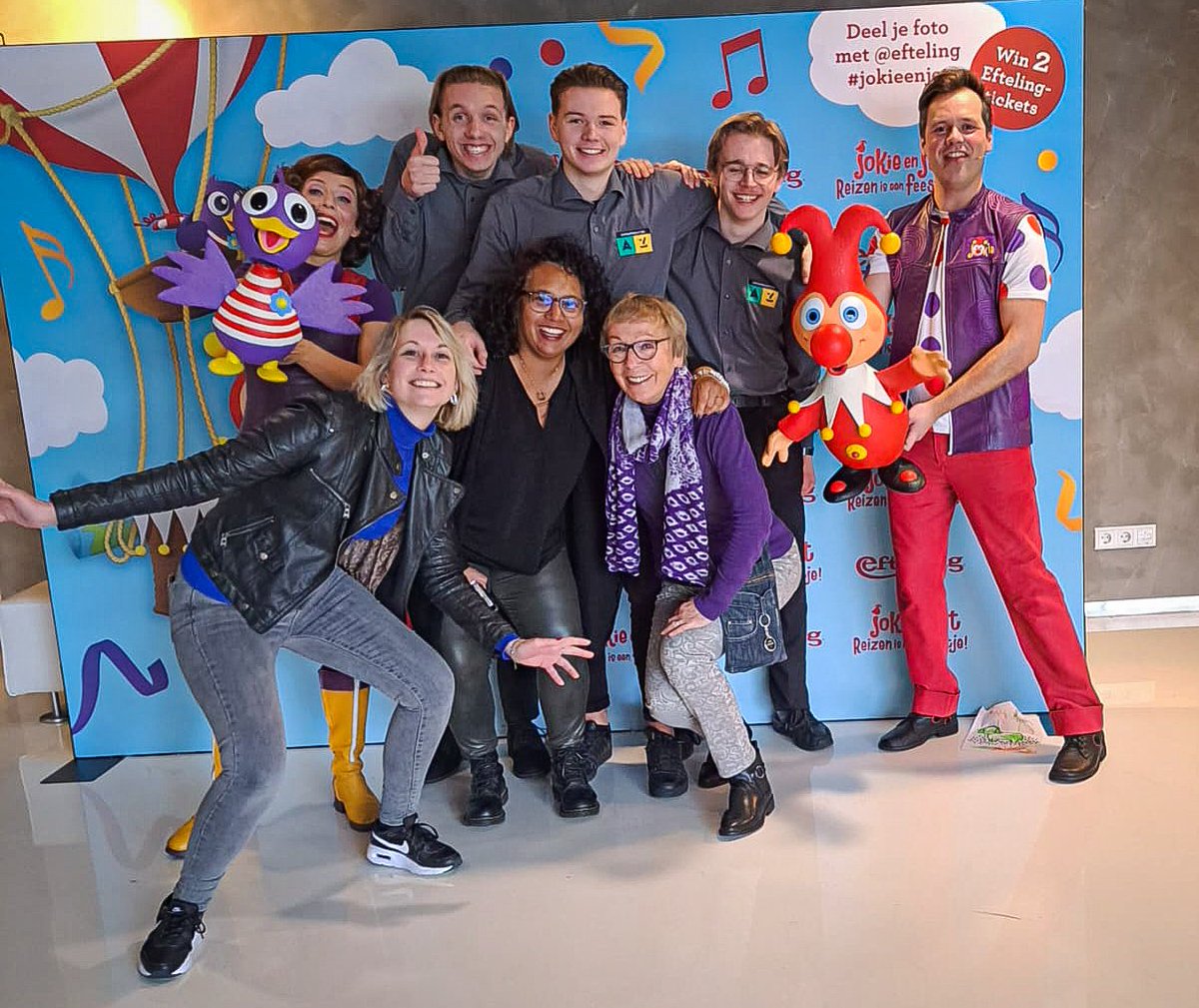 De zaterdag beginnen met Joki en Jet. Hoe leuk is dat?!? Een groot theaterfeestje voor de allerkleinsten. Met zoveel blije gezichtjes in Agnietenhof, daar worden wij ook heel blij van! 🥳