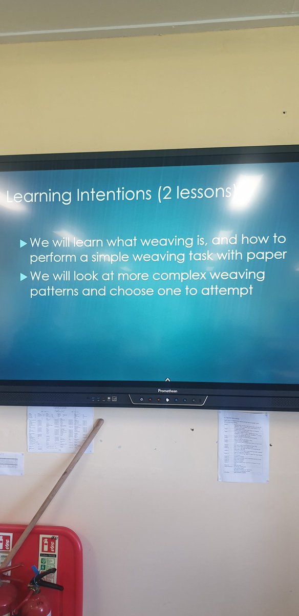 IRA_HomeEc's tweet photo. S1s having fun learning about weaving for our textiles unit. Started with paper weaving 🧵👕⭐👏 @IrvineRoyalAcad https://t.co/3E3q6XjWjH