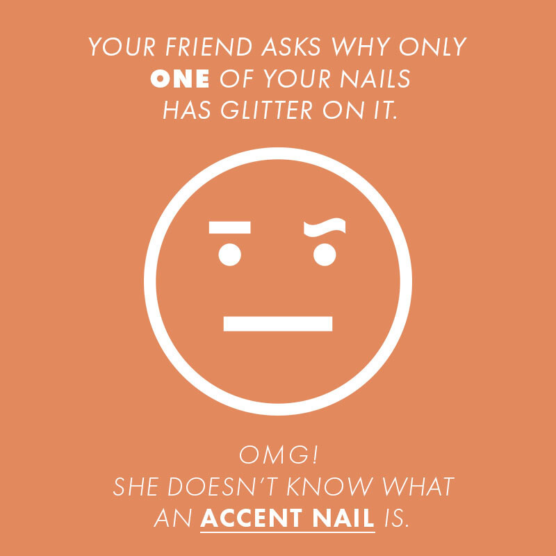 Accent Nail or no Accent Nail? 🤔
Now that is the question. 💅
To get your nails on fleek look at the large range of colours I've got available. 😍 
wu.to/2DE52h
#NailsToInspire #AccentNail #GelPolishManicure #NailTrends