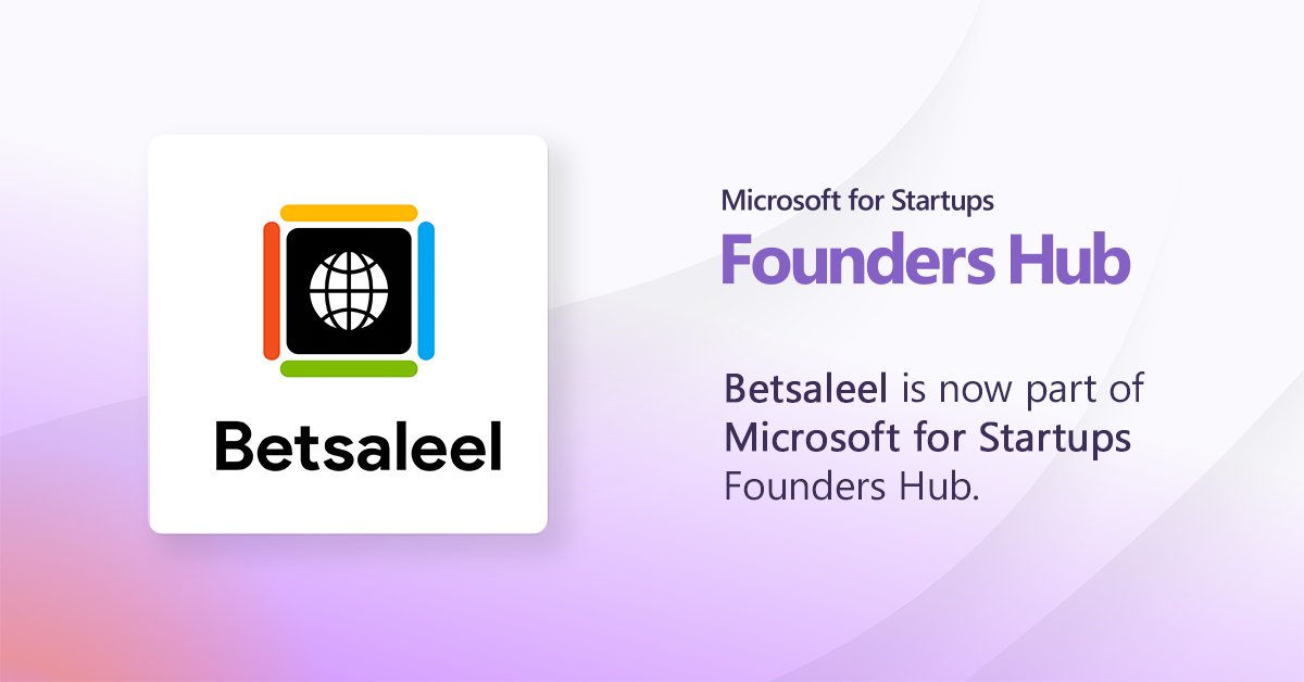 Betsaleel is now a part of Microsoft for startups Founders Hub ( @msft4startups ), this will help us bring our project Magic Awalé ( @magicawale ) and future projects to the next level. #startups #founders #future #microsoft #magicawale @MicrosoftAfrica @Microsoft