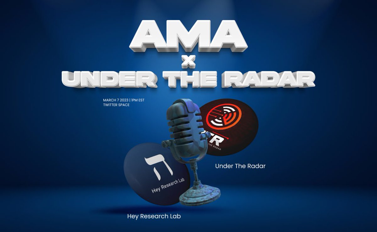 Set a reminder for our upcoming Twitter Space AMA with <a href="/Under__Radar/">Under The Radar</a> for V2 development updates!

March 7, 2023
1PM EST