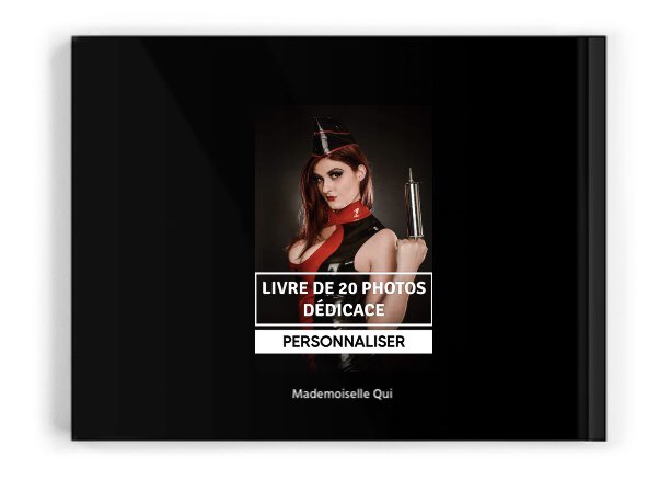 Livres photos personnalis&eacute;s, d&eacute;dicac&eacute;s. Th&egrave;mes: Fetish ; Artistique ; Simplement moi Disponible sur ma<a href="/tag/dedicated"class="tags"><span>#dedicated</span></a><a href="/tag/photobook"class="tags"><span>#photobook</span></a>