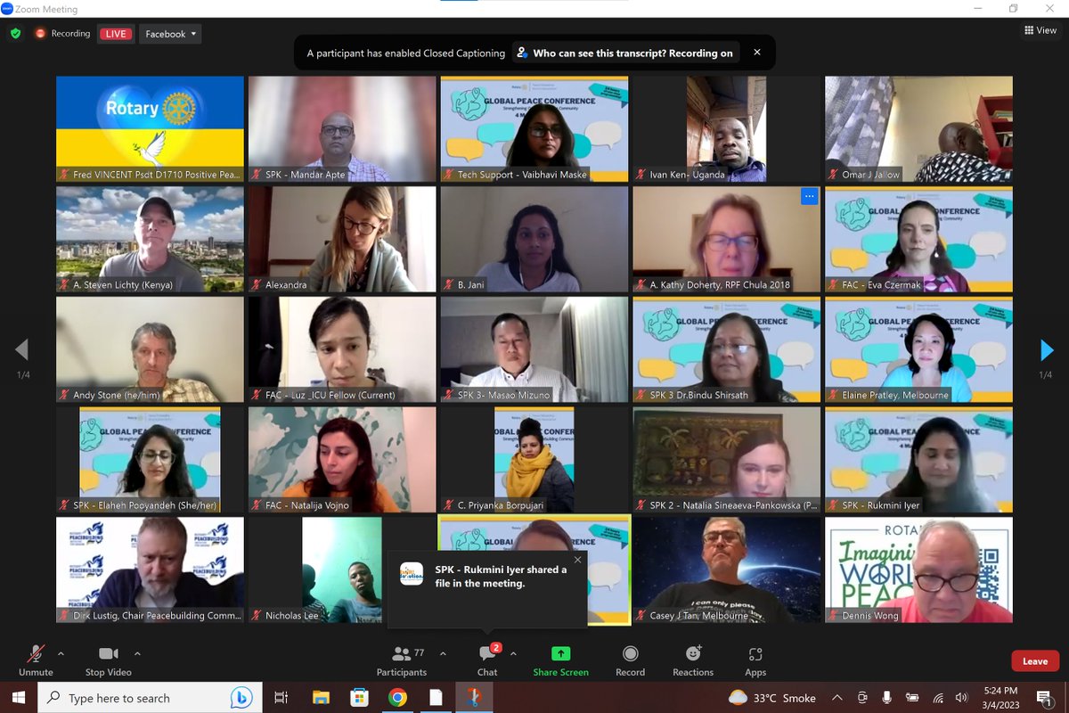mandarapte108's tweet photo. Presented @IAHVOfficial @cities4peace work in #Cyprus during the Rotary Peace Conference hosted by @Rotary @rpfaa_org; highlighted the role of #innerpeace in #peacebuilding RT @UN_CYPRUS @UNPeacekeeping @UNPeacebuilding @ElizabethSpehar @JenJonesRotary  https://t.co/7hYrrtgYNM https://t.co/H3ZegJ232e