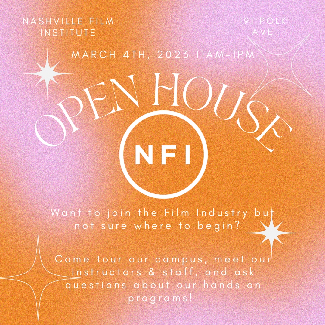Today is our OPEN HOUSE!! Come check out our campus, meet our instructors and staff, and get all your questions about NFI answered!