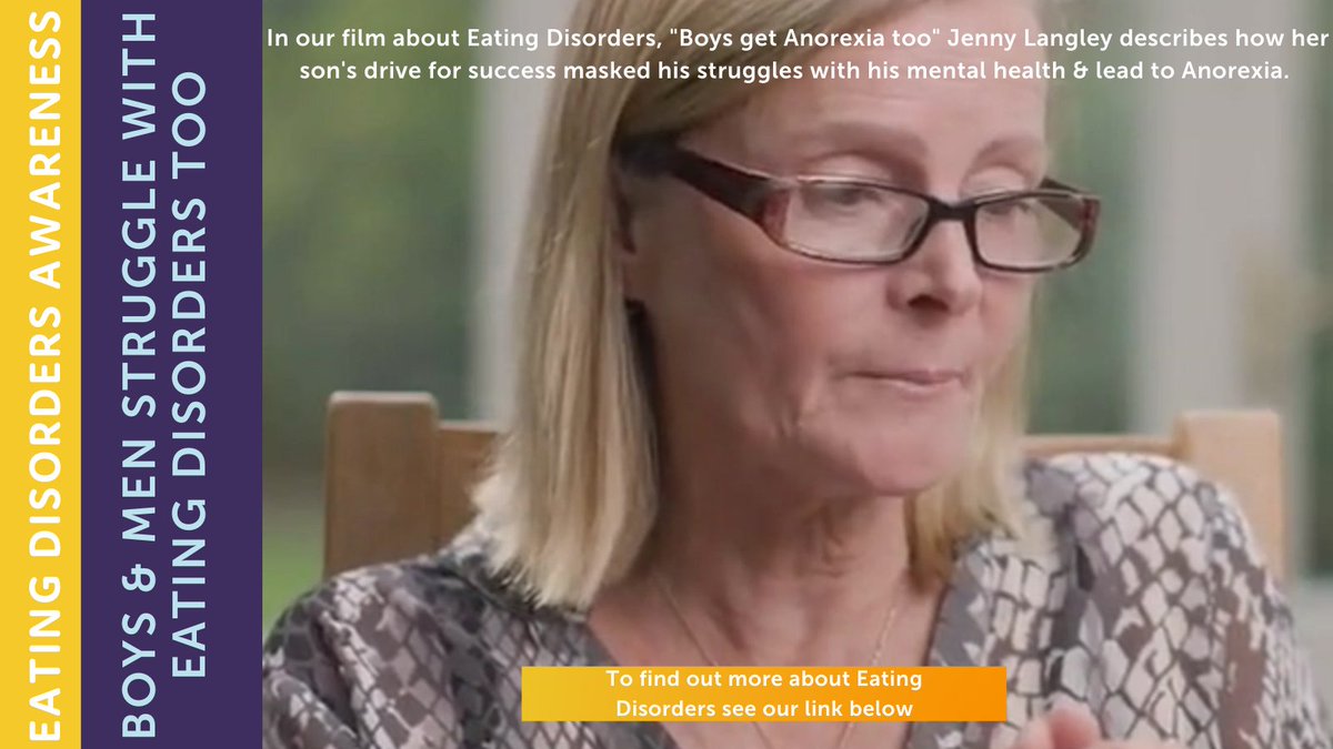 NipintheBudFilm's tweet image. We&apos;d like to thank Jenny Langley for her great work on our film &quot;Boys get Anorexia too&quot; 
Jenny is a Lead Facilitator at New Maudsley Carers Kent, author of Boys Get Anorexia Too - Watch the film here: bit.ly/41fwuu1
.
#EDAW2023 #HELPMENGETHELP #STRANGERTHINGSHAVEHAPPENED
