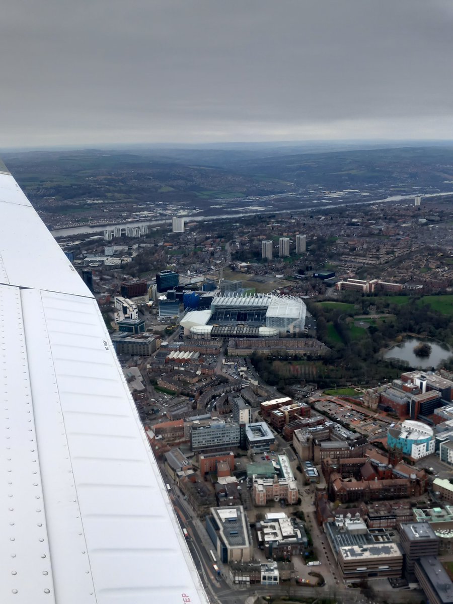 Fantastic morning flying over the North East. What a beautiful place we live in. Thanks to Graeme from <a href="/Wingly_UK/">Wingly🛩️</a> for a wonderful flight. Jack loved it. What an experience!