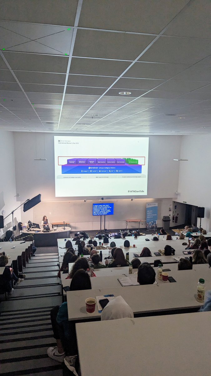 DevOps Engineer, Eve Brennan has just joined us to teach us all about Dynatrace within the world of AIOps! #WTMBelfast #WTMDareToBe