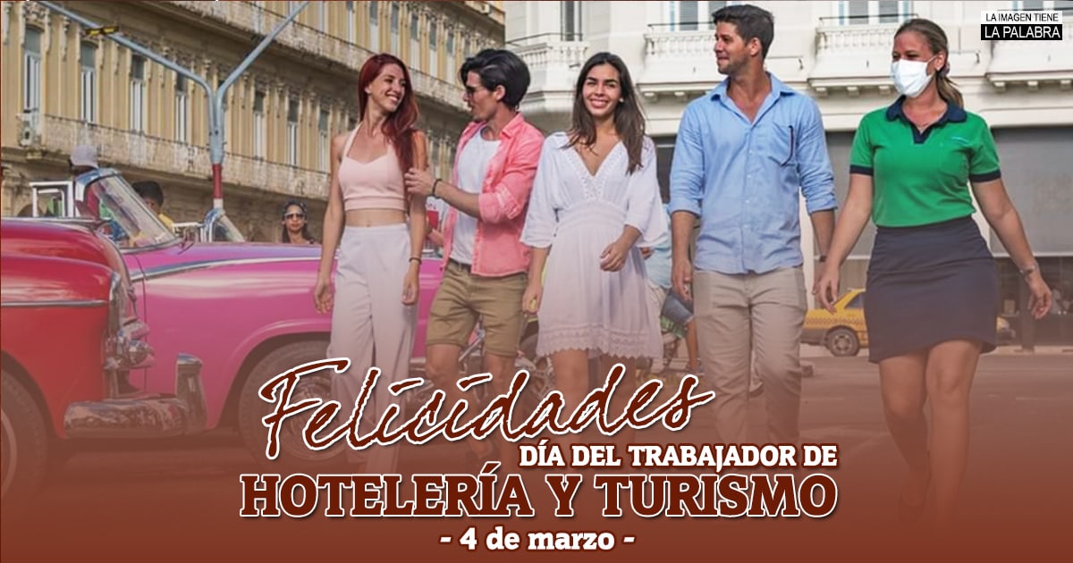 MMarreroCruz's tweet photo. Reciban una cálida felicitación en su día, los trabajadores de la Hotelería y el #Turismo en #Cuba 🇨🇺.
Continúen brindando servicios con la calidad que los caracteriza, y el reto de ser cada día mejores. Ustedes juegan un papel clave en el desarrollo de nuestro país. https://t.co/XUAb3j4wFL
