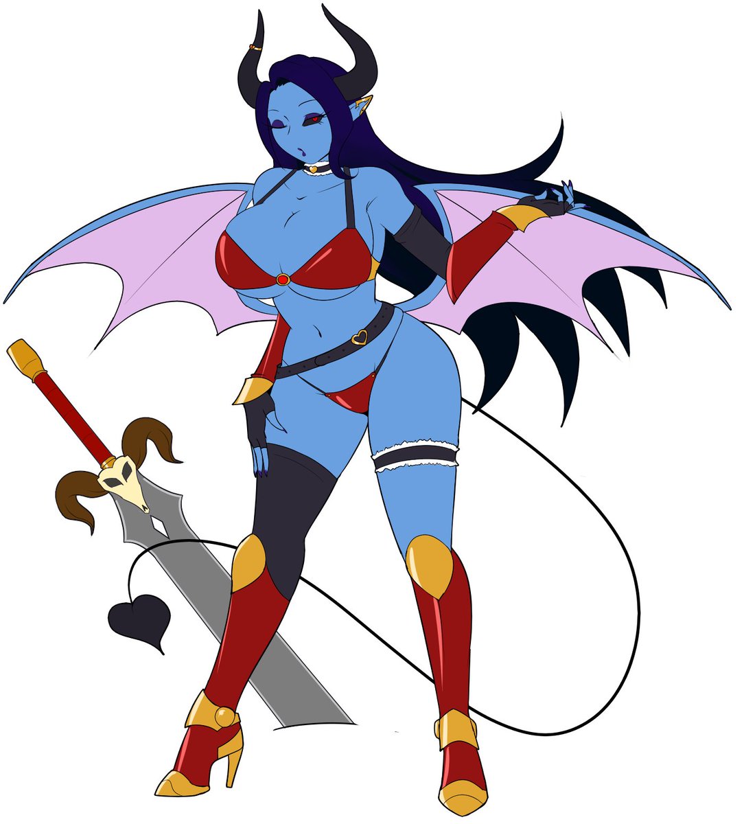 DemiTarot's tweet photo. Flat Color comm for @16bithero https://t.co/TCQRsvYo9R