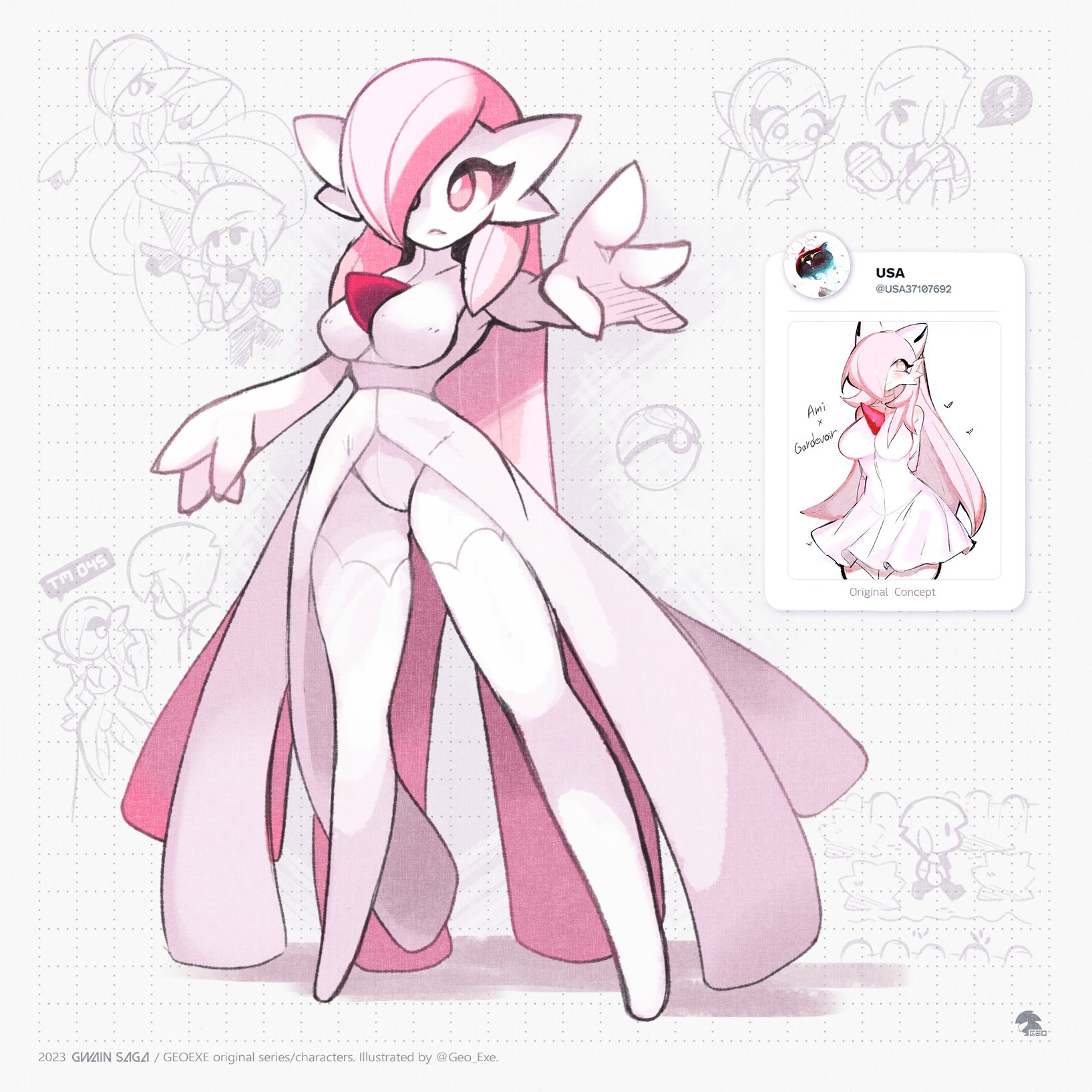 Ash Kaijin on X: 🚨 CONCEPT 🚨 Pokémon: Mega Gardevoir  Shiny Version  Waiting for the release of mega evolution of Gardevoir, the Waifu Pokémon.  Come on, Pokémon GO! Release her already!! #