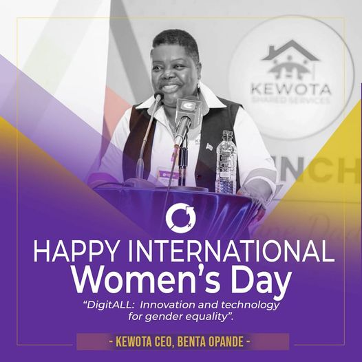 Kewota_Ke's tweet photo. "We made a deliberate decision to make women be the drivers and not the passengers and so, it's my delight to wish all of you a happy International Women's Day," Opande. https://t.co/hQMrjLvfjM