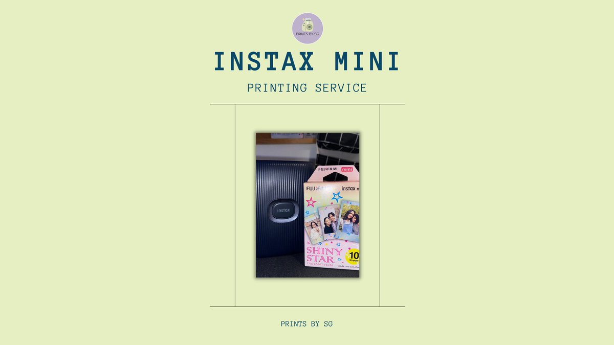 miaxcart's tweet photo. wts lfb ph ONHAND #miaprints

polaroid instax printing services - 
◦Plain films - ₱45 per film
◦Films with design - ₱550 per pack (by 10)

> printed using instax mini link 2
> can print any photos 

loc: laguna 
mod: jnt / sdd

💌 dm for more info!

SLOTS ARE STILL AVAILABLE! https://t.co/8FDbF1AntV