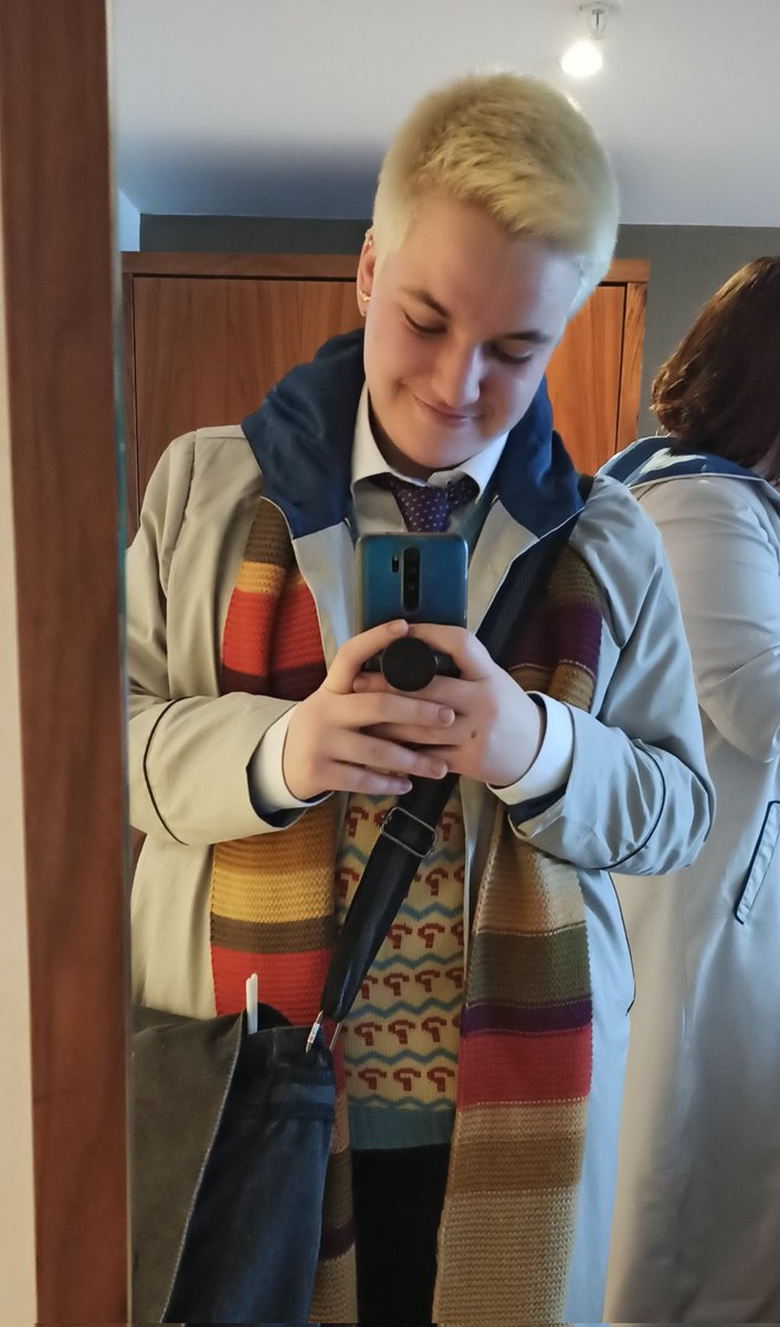 valkyriecain42's tweet image. this is me at #LCCSpring !! come find me and say hi, also if you want a little trans pride flag i have a bunch of extras to give away!!