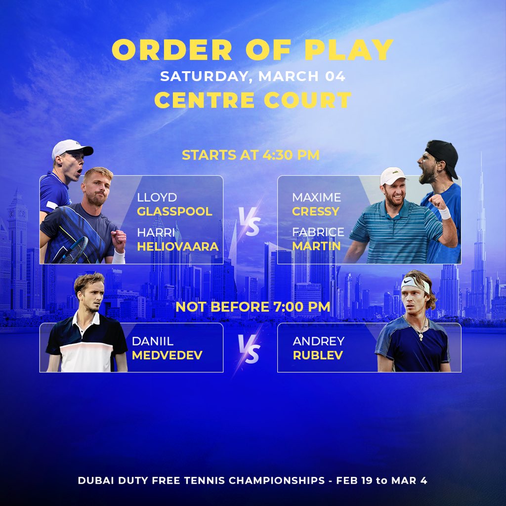 Photo: 2023 Dubai Duty Free Tennis Championships - Day 2