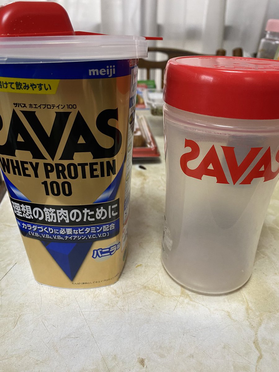 akira___ichi's tweet photo. 82歳の母が最近、プロテインを飲み始めました。 https://t.co/b8qUlmenwv
