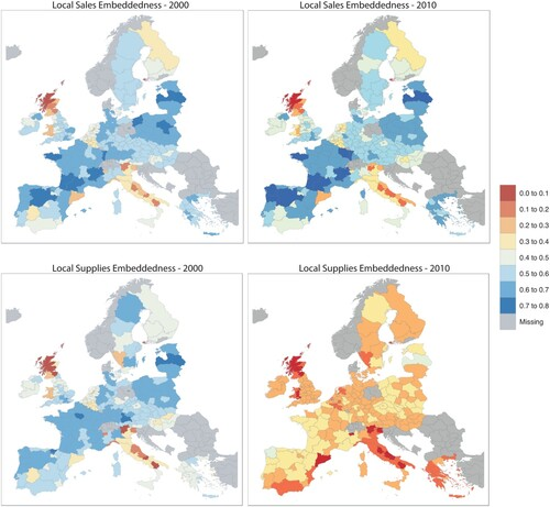 Andrés Rodríguez-Pose (@rodriguez_pose) on Twitter photo Having #firms embedded in the local #economy —in other words, firms with strong links to local buyers and suppliers— helped #EU regions weather the great recession.
Exciting new article in <a href="/econgeog/">Economic Geography</a> by <a href="/Tasos_Kitsos/">Tasos Kitsos (@tasoskitsos.bsky.social)</a>, <a href="/simone_grbn/">Simone Grabner</a> & @Andre_Carrascal.
doi.org/10.1080/001300… Having #firms embedded in the local #economy —in other words, firms with strong links to local buyers and suppliers— helped #EU regions weather the great recession.
Exciting new article in <a href="/econgeog/">Economic Geography</a> by <a href="/Tasos_Kitsos/">Tasos Kitsos (@tasoskitsos.bsky.social)</a>, <a href="/simone_grbn/">Simone Grabner</a> & @Andre_Carrascal.
doi.org/10.1080/001300…