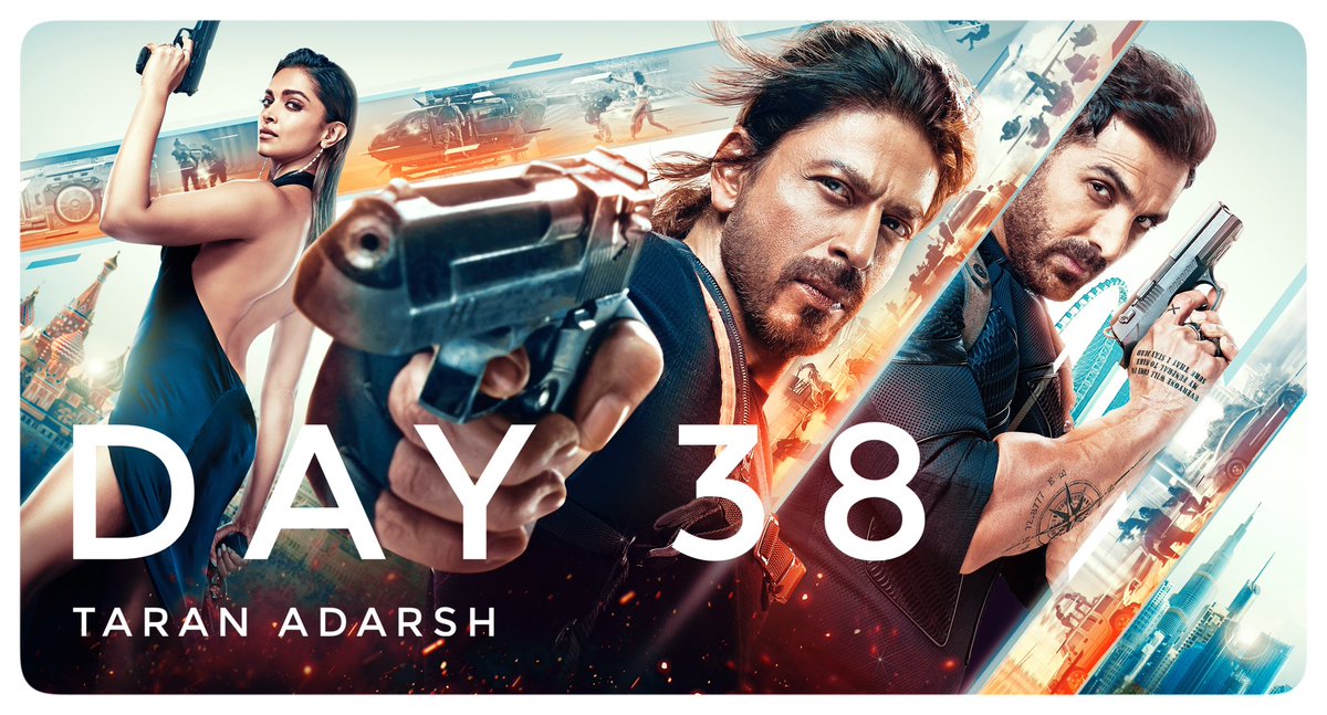 taran_adarsh's tweet photo. Absence of notable / new films in the market gives #Pathaan a big boost… Numbers witness an upward trend on [sixth] Fri… Another strong weekend is on the cards… [Week 6] Fri 1.05 cr. Total: ₹ 511.70 cr. #Hindi. #India biz.

NOW NO. 1 *HINDI* FILM IN INDIA. https://t.co/1lwaB3JbHM