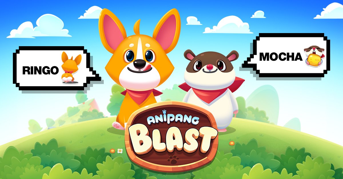 anipang_club's tweet photo. 🧩Tap, Blast, and Earn! 🧩 

Fantastic puzzle adventure with adorable friends! Meet Ringo &amp; Mocha from Anipang Blast!💝

Help Ringo &amp; Mocha and blast puzzles with simple touch!💣

#Anipangblast #Ringo #Mocha https://t.co/Op8aKr51P5