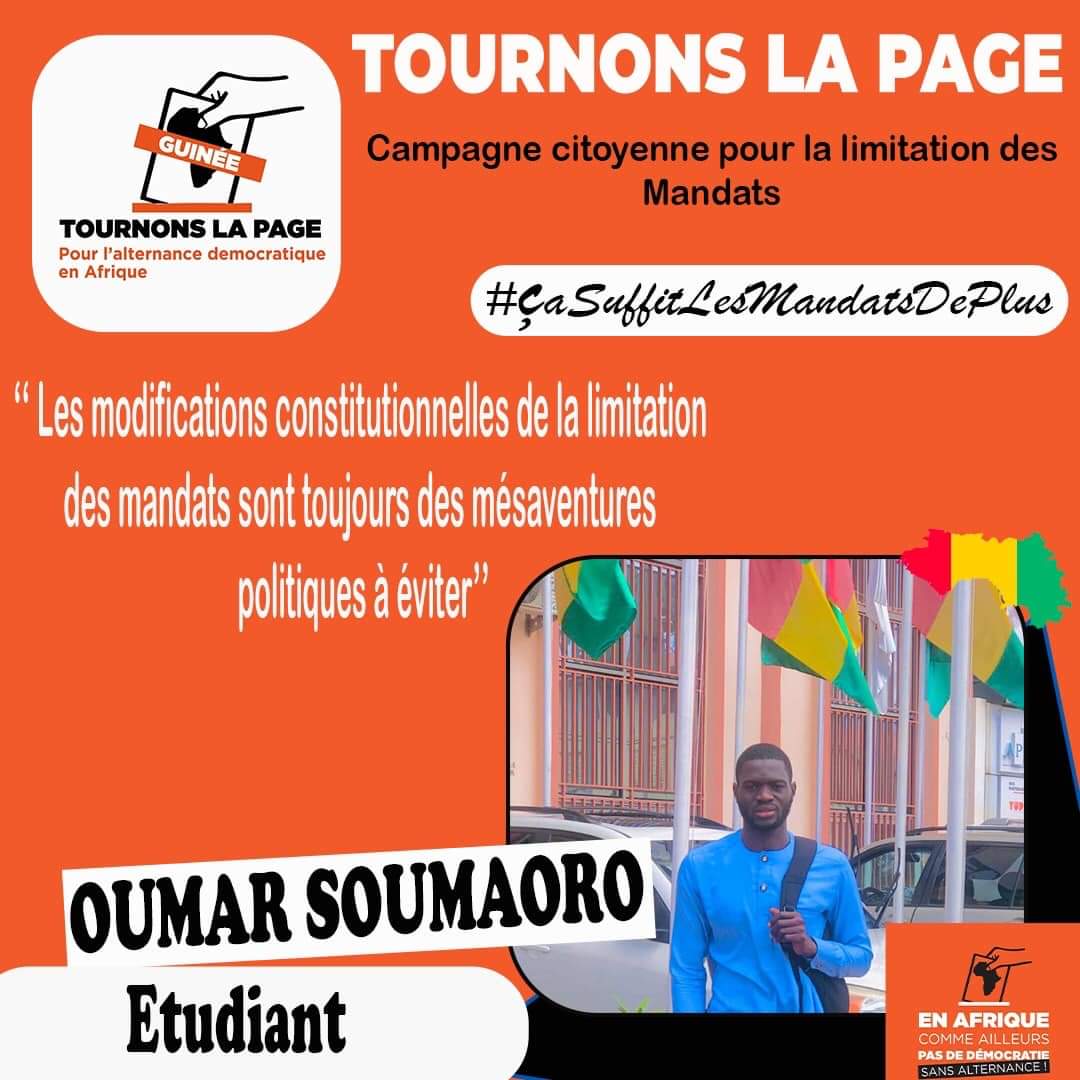 Les modifications constitutionnelles de la limitation des mandats sont toujours des mésaventures politiques à éviter' #ÇaSuffitLesMandatsDePlus @TournonsLaPage @TLPBurundi @tlpcotedivoire @tlpniger