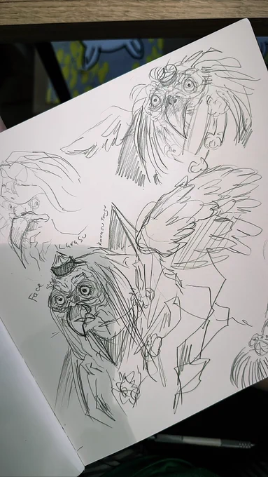 A Yokai project I slowly creating. Karasu-tengu 