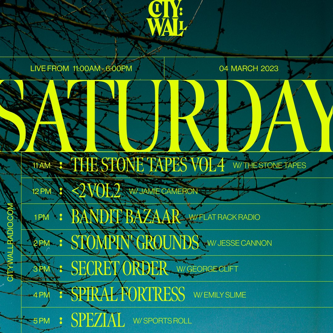 <2 Vol. 2 airing 12pm-1pm on citywallradio.com

ft songs under 2 min by <a href="/agcook404/">A. G. Cook</a> <a href="/helvetiaband/">helvetia</a> <a href="/_zeroh/">0</a> <a href="/PWElverum/">Phil Elverum's Archived Tweets</a> <a href="/ichikoaoba/">ICHIKO AOBA</a> <a href="/arteriesofnyc/">The Arteries of New York City</a> Ben LaMar Gay Julie London Big Star Laura Nyro Mira Calix Women Jake Thackray The Majestic Arrows Doc Watson Stina Nordenstam +more