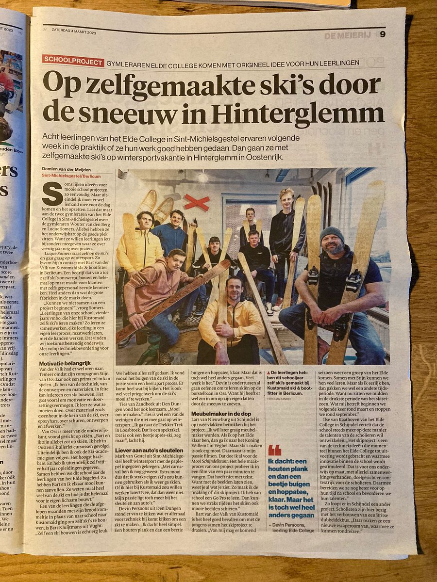 Het Techniek Loket (@lokethet) on Twitter photo Hoppa! Betekenisvol project voor vmbo-leerlingen. Kwestie van doen! Geweldig! <a href="/eldecollege/">Elde College</a> <a href="/SterkTechniek/">Sterk Techniekonderwijs</a> Hoppa! Betekenisvol project voor vmbo-leerlingen. Kwestie van doen! Geweldig! <a href="/eldecollege/">Elde College</a> <a href="/SterkTechniek/">Sterk Techniekonderwijs</a>