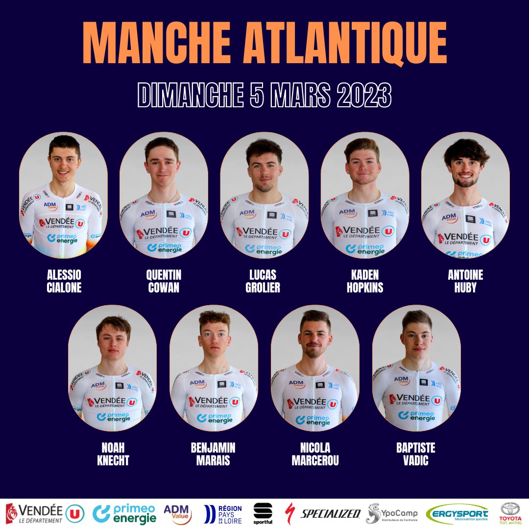 [𝗝-𝟭] 𝗡𝗢𝗦 𝗘𝗡𝗚𝗔𝗚𝗘𝗦 🚴🏻‍♂️

➡️ Manche Atlantique

#govendeeu
