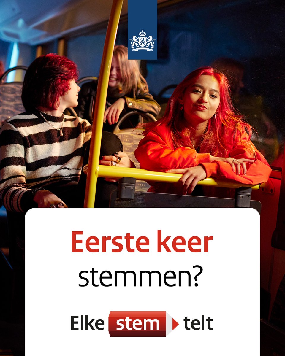 15 maart zijn de verkiezingen voor de provinciale staten en waterschappen. Mag je voor het eerst stemmen? Check wat je nodig hebt op 👇 ouder-amstel.nl/verkiezingen of elkestemtelt.nl.