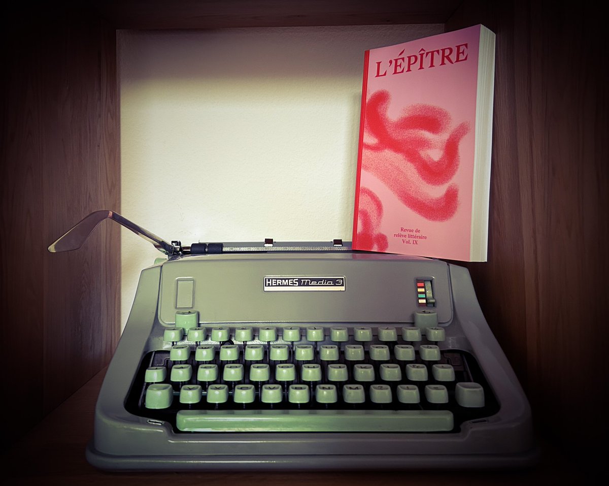 sagesserf's tweet photo. Joie et fierté de figurer dans le volume IX de «L'Épître», qui plus est en si bonne compagnie. Empressez-vous de le découvrir! https://t.co/XzUBXJfaxX