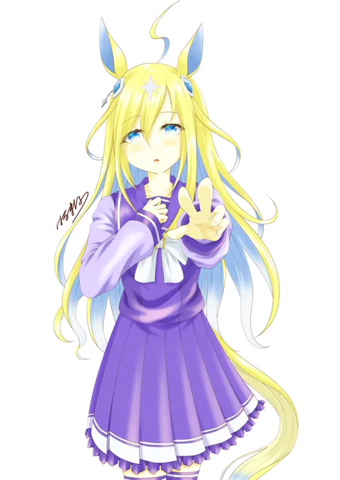まだなにもわからないけどかわいい#ウマ娘 #ネオユニヴァース 