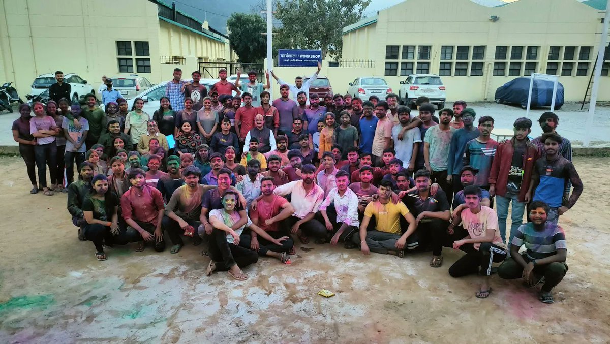 Holi Celebration #NIT #Uttarakhand 
 <a href="/LalitKumarAwa13/">Lalit Kumar Awasthi</a>
