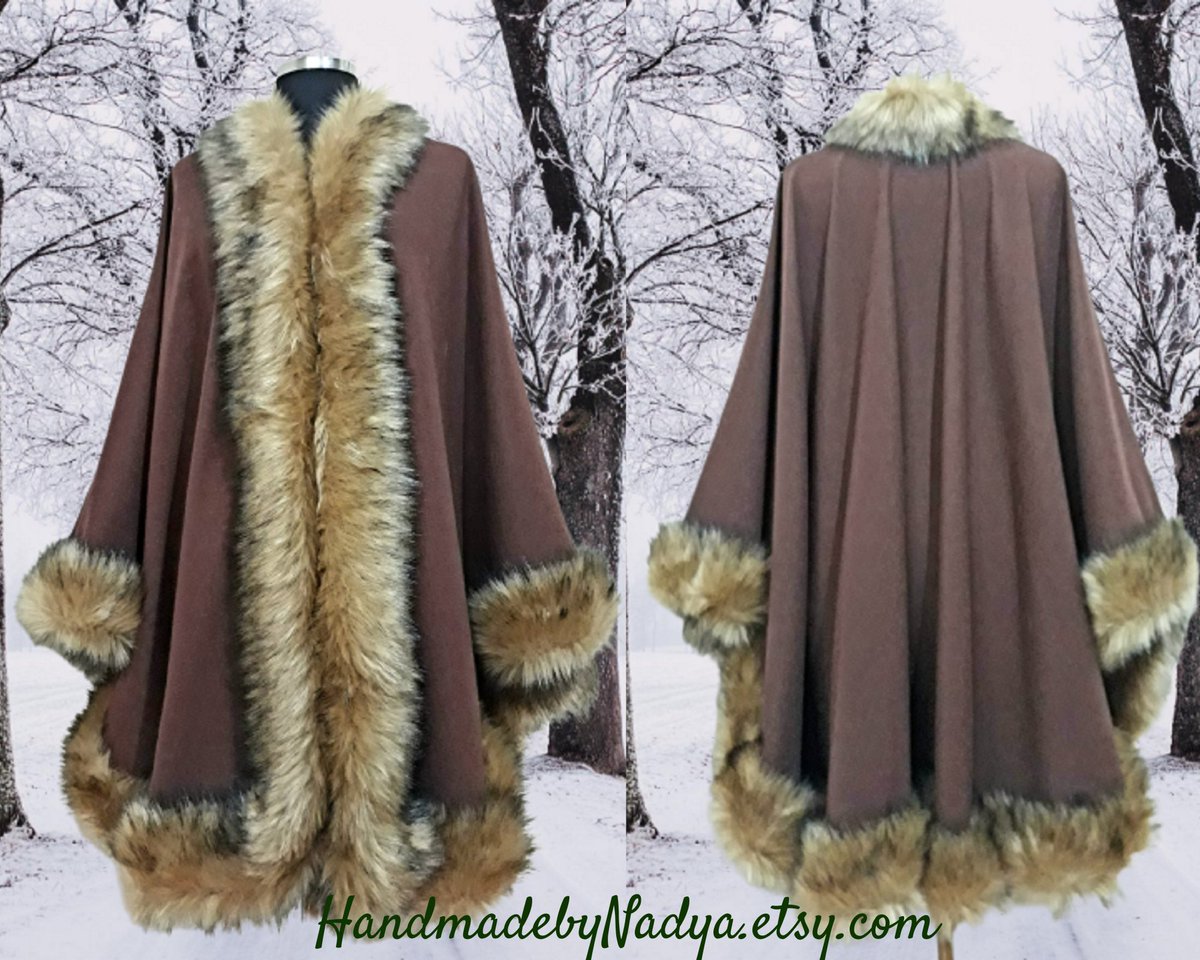 nadyamendik's tweet photo. Luxurius Cinnamon Brown Cashmere Long Cape Fox Fur Trim, One size fits all , OOAK
https://t.co/pCdD74whOj
#womenfashion #handmadecape #viginwool #foxtrim #giftforwomen #etsyspecialt @Etsy @EtsyRetweeter @SGH_RTs @SympathyRTs https://t.co/99IKowpcKt