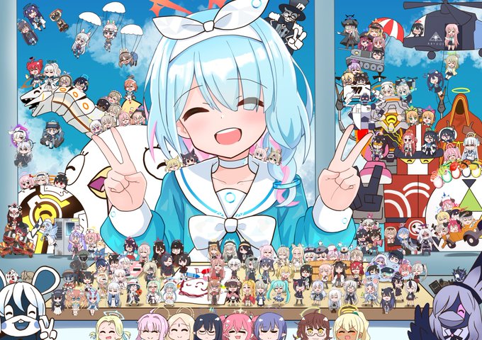 ブルアカ2周年お祝いの集合絵に最終編を踏まえた加筆をしました!!
どこに誰が増えてるのか探してみてね!!
改めましてブルーアーカイブ2周年おめでとうございます!!
#ブルアカ2周年アート 