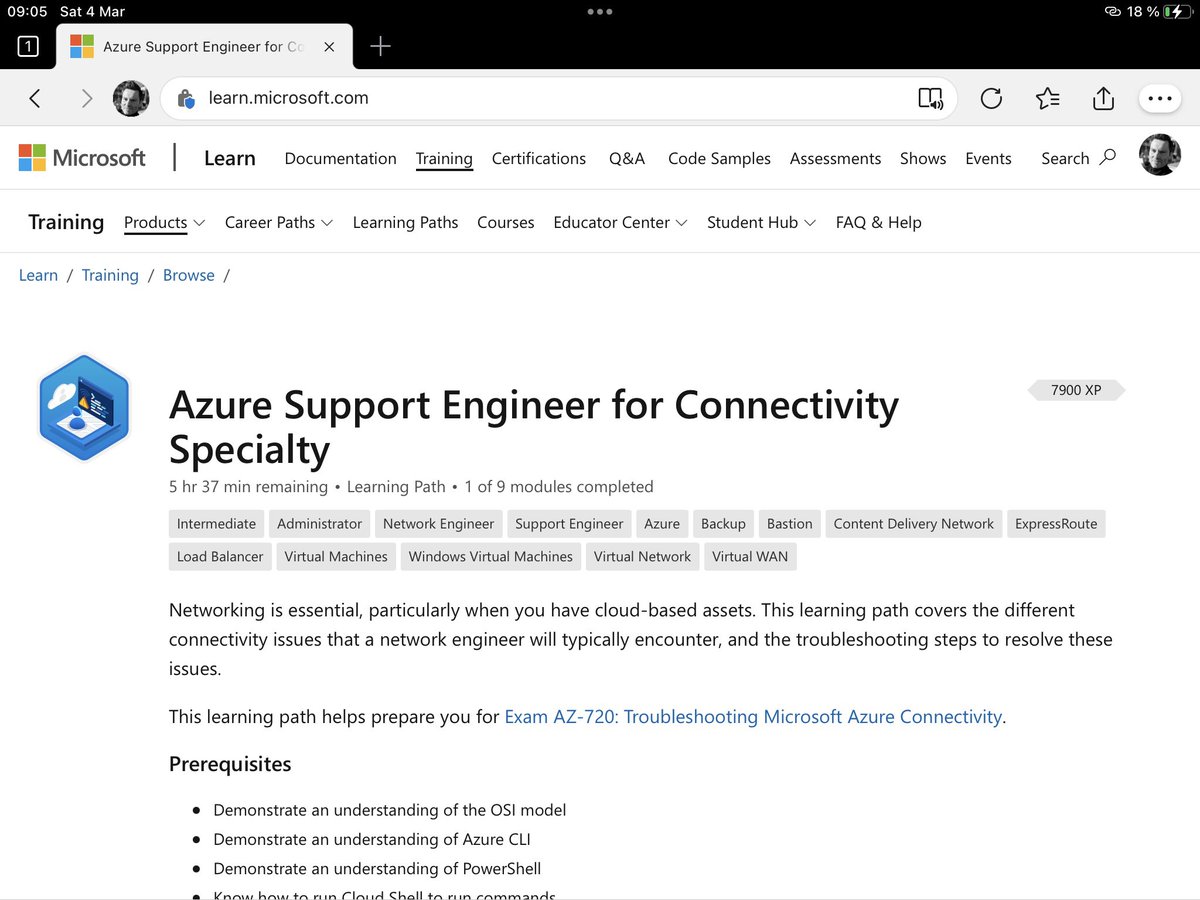 wmatthyssen's tweet image. Starting the day with a coffee and some studying ☕️📖

#Microsoft #AZ720 #AzureNetworking #coffee #studymode #AlwaysLearning