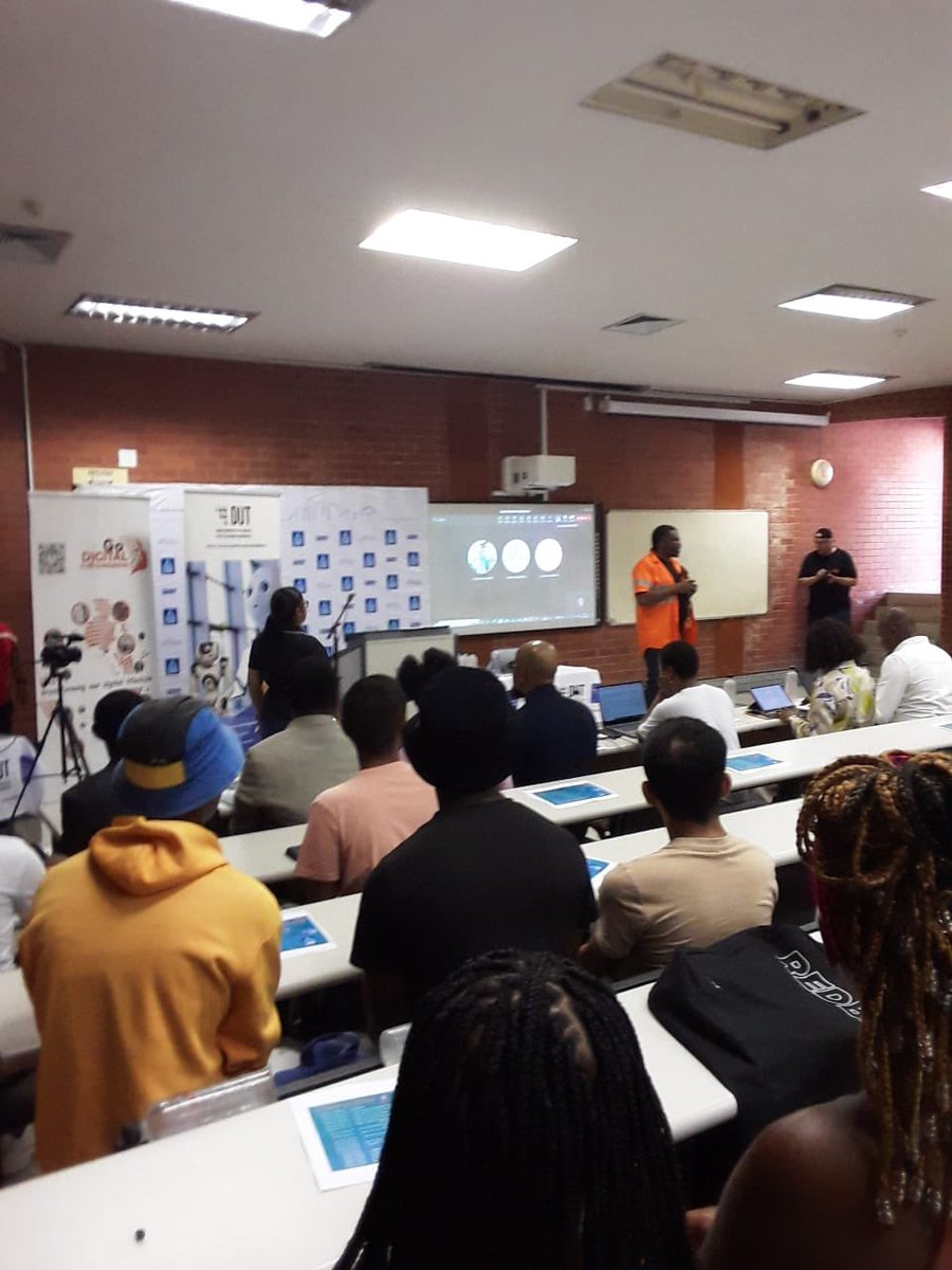 GoDigitalSA1's tweet image. 📍It’s happening!! Reporting live from Durban University of Technology Ritson Campus.

Couldn’t make it in person? We got you 🙂. 
Join virtually using link below:

bitly.ws/B76q

Happy Learning!

#aibootcamp #Ai #gdsaf #ethekwinimunicipality #globalaicommunity
