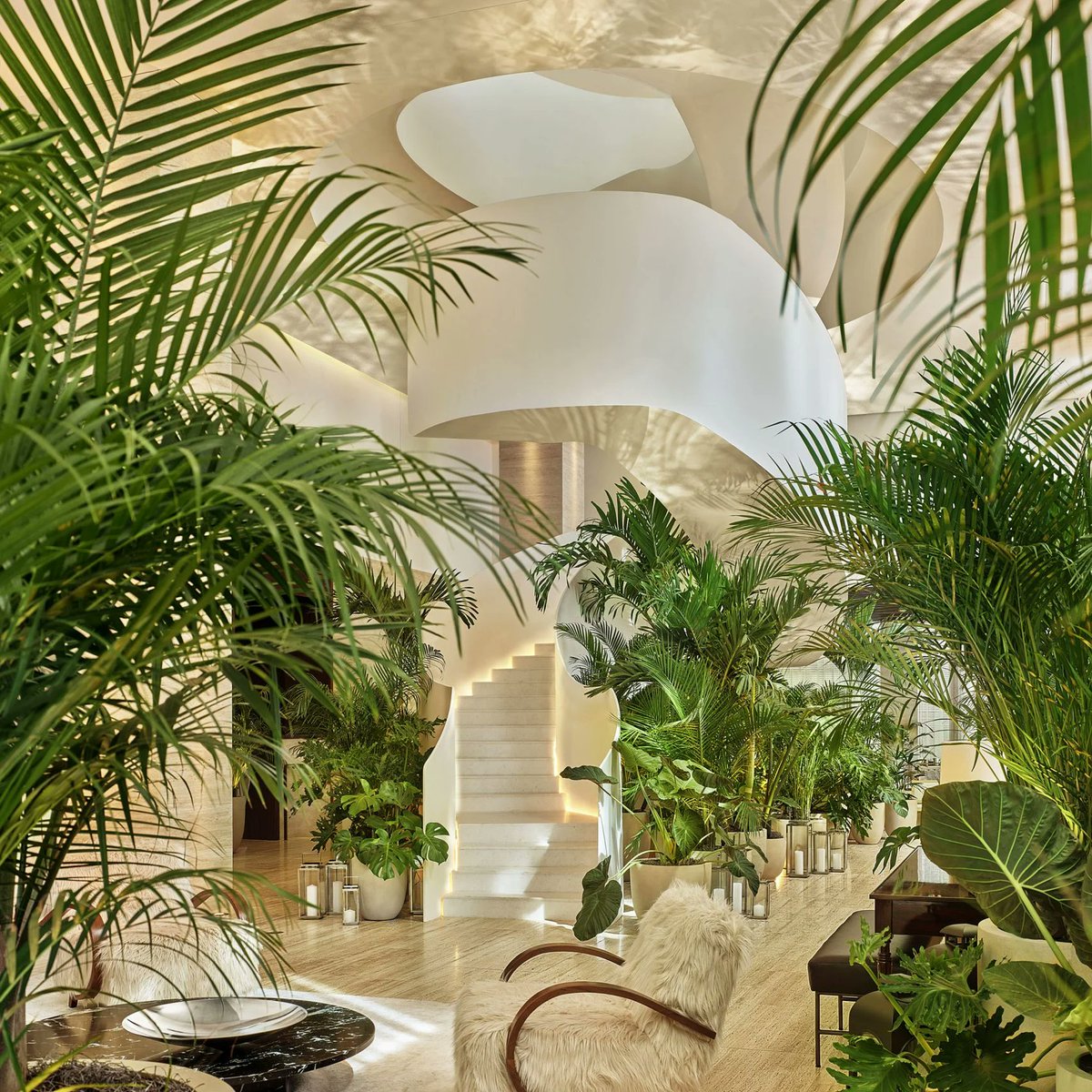 QueerDejaVu's tweet image. Ian Schrager&apos;s hospitality group The Edition has opened the first five-star hotel in Tampa, Florida, which includes a &quot;jungle&quot; lobby and a party room with 350 disco balls. #TheEdition #Tampa #IanSchrager