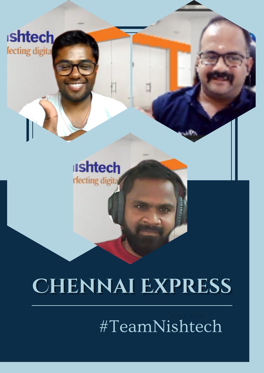 #ChennaiExpress Team is back #Sitecore #Hachathon 2023 
#SCHackathon #TeamNishtech <a href="/Nishtech/">Nishtech</a>