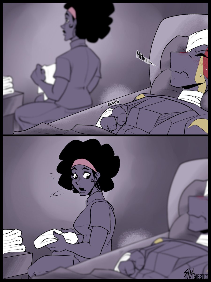 ShaBiest's tweet photo. (1/3)

[Part 2 "Mom, I can explain - Leo"]

Reposting this for an edit! Sorry for deleting the previous ones but I still read through all your lovely comments 💜
I hope this is enough compensation for the hurt the blue boi went through!

#rottmnt #RiseoftheTMNT #micecomic https://t.co/0dL5JAlrdK