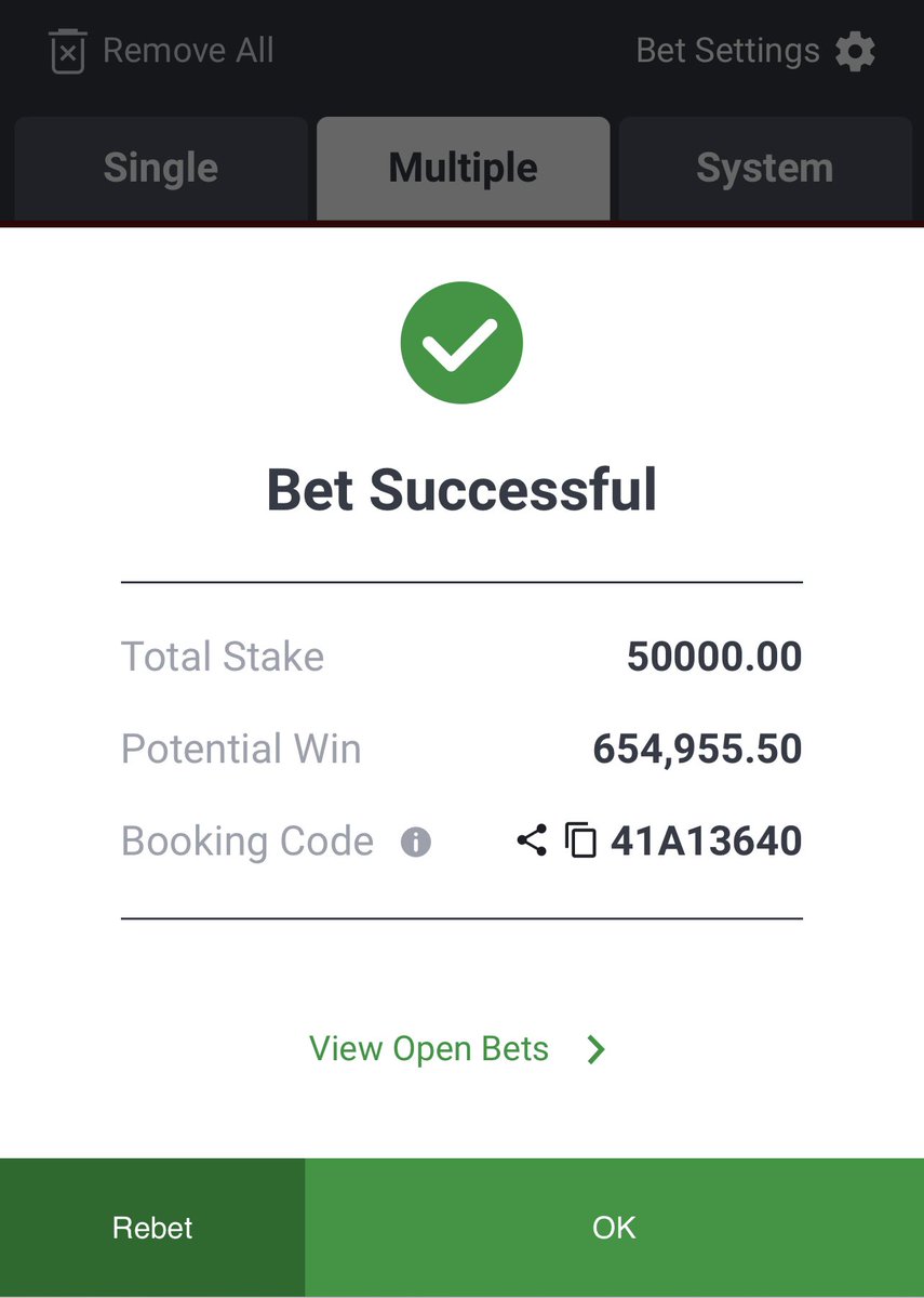 BigPHPunter's tweet photo. This is the only Sportybet game I'll drop this weekend 

When e boom, giveaway for first 50 retweet https://t.co/QQ3ISJXtaH