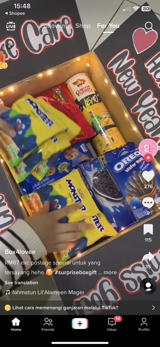 hello anyone tahu tak siapa yg boleh buat order giant box macam ni and boleh cod ke subang jaya? :( sbb saya cari cari tak jumpa la