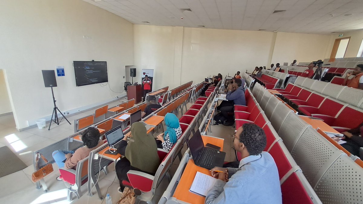 Day 2 of the AfricaHackon Masterclass at USIU is underway! 🚀 Join us for another day of enlightening sessions on cybersecurity. Thanks to our partners <a href="/mozilla/">Mozilla</a>, <a href="/awscloud/">Amazon Web Services</a>, <a href="/startinev/">Startinev</a>, <a href="/USIUAfrica/">USIU-Africa</a>, <a href="/ExperienceUSIU/">USIU-Africa</a>, <a href="/hackthebox_ke/">🇰🇪Hack The Box Kenya (Meetup)</a> and @value8group  #AfricaHackon #USIU #Cyber