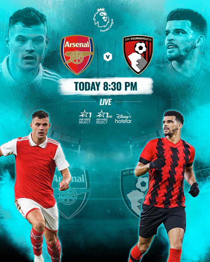 How To Watch Arsenal vs Bournemouth, Premier League 2022–23 Free Live  Streaming Online & Match Time in India: Get EPL Match Live Telecast on TV &  Football Score Updates in IST? | ⚽ LatestLY