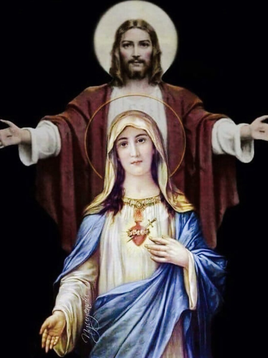 LOS DOS CORAZONES UNIDOS DE JESÚS Y MARÍA TRIUNFARÁN.