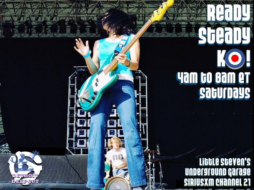 Are you ready for the best Rock & Soul music you'll hear on Saturday mornings? Tune in to #ReadySteadyKO! starting 4am ET, on @littlesteven_ug, @SIRIUSXM Channel 21. This month #DetroitDeepcuts are procured by @KoMelina’s good friend and fellow Dirtbomb, Ben Blackwell. #LSUG